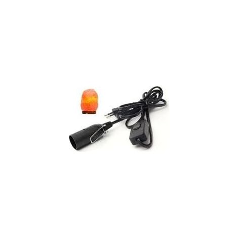 Câble avec interrupteur pour lampe à sel - 1,8 m - Douille pour lampe de sel (1/4)