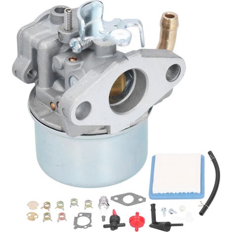Kit de Pièces de Réparation pour Moteur 5.5-7.5 CV Inclut Filtre à Air Ligne de Carburant pour Tondeuse et Karting-KZQ (1/5)