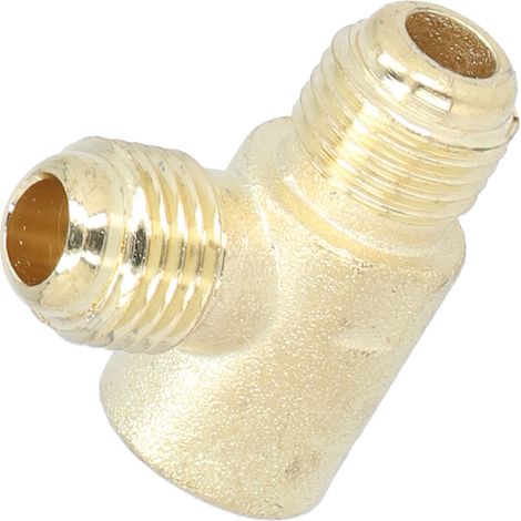 2 Stück T-Stück-Adapter, ölfreies Maschinenrückschlagventil, Gewinderohrverbinder für 550-W-Luftkompressor (1/5)