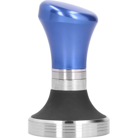 Flacher Kaffeetamper, 58 mm, Edelstahlbasis, Kaffeepulverhammer, Küchenzubehör (1/5)
