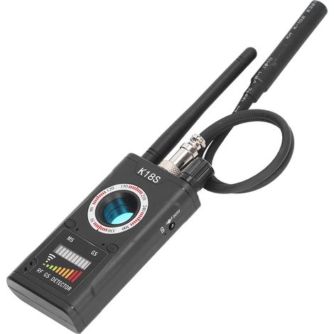 Détecteur anti-espion portable 1MHz-8000MHz, bloqueur d'écoute avec prise UE 100-240V, détecteur de signaux cachés (1/5)