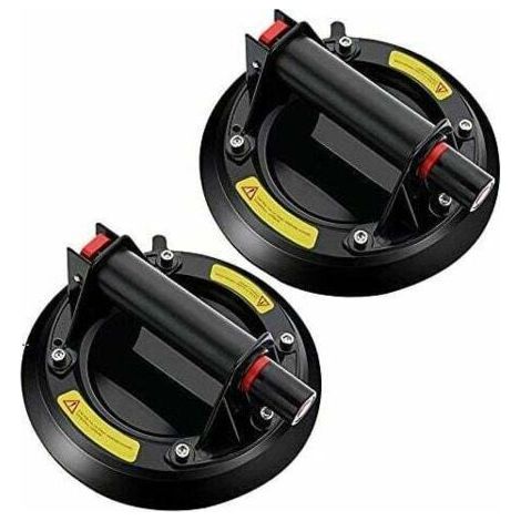 Professional glass suction cup for transporting windows and tiles – Ultra-high suction – Ergonomic non-slip handle (1/4)