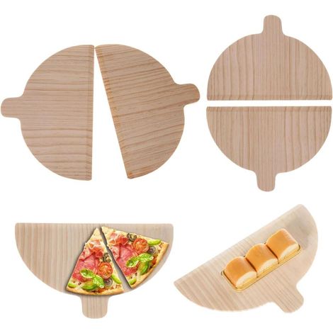 4 cm, Lot de 4 pelles à pizza rustiques 28 x 17 x 0 économique top vente top vente top vente top vente (1/5)