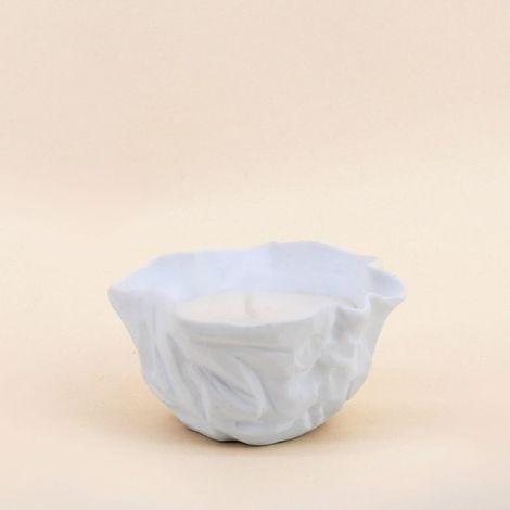 Bougie parfumée en cire de soja vanille 11x5cm (1/4)