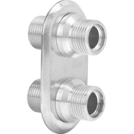 Cloison A/C à 2 Ports 6061-T6 en Aluminium de Remplacement (1/5)