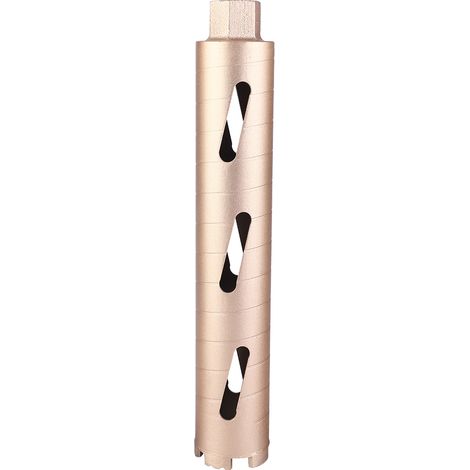Ortviai Foret à couronne diamanté pour marbre, granit et carrelage céramique – 56 mm, longueur 370 mm (1/5)