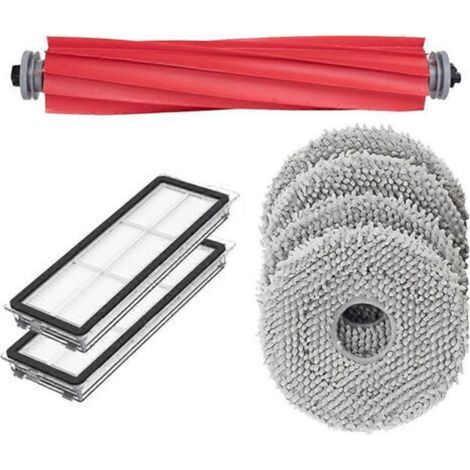 Ersatzteile für den Roborock Qrevo Pro Saugroboter: HEPA-Filter, Hauptseitenbürste, Reinigungspad, Staubbeutel (1/5)