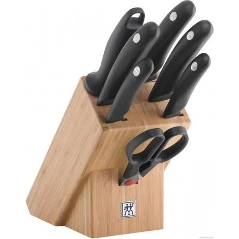 Zwilling Messerblock Style Bambus 8 Teile (1/2)