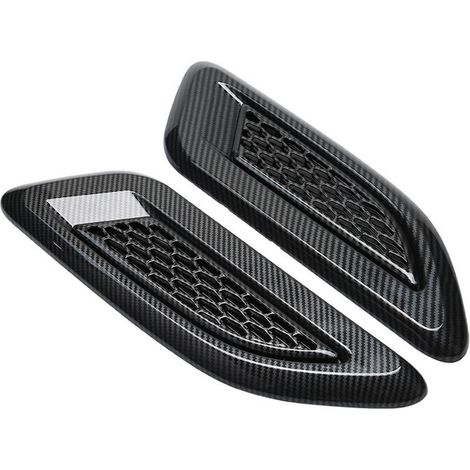 Compatibile con Hyundai, copertura decorativa per cofano auto, copertura turbo, copertura motore turbina presa d'aria, presa d'aria cofano auto, copertura presa d'aria