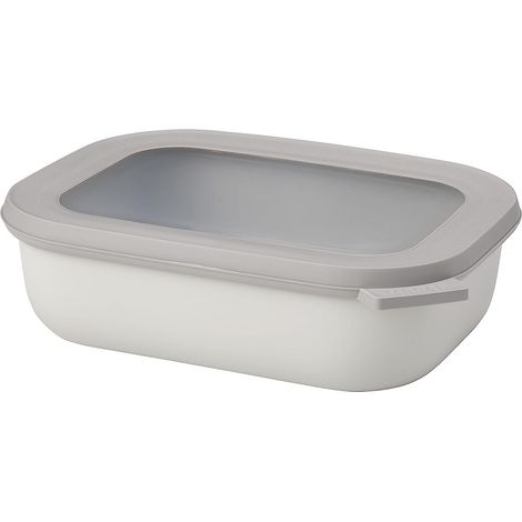 Mepal multi bowl cirqula rettangolare 500 ml - bianco nordico (1/4)