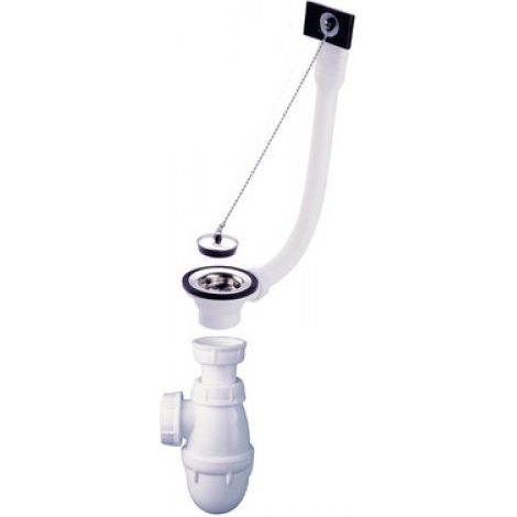 Ensemble de vidange pour évier inox 1 Bac 0204315