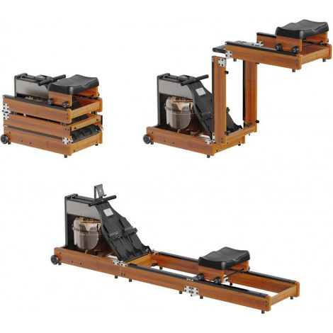 Kingsmith WR1 Remo plegable de madera marrón ergonómico