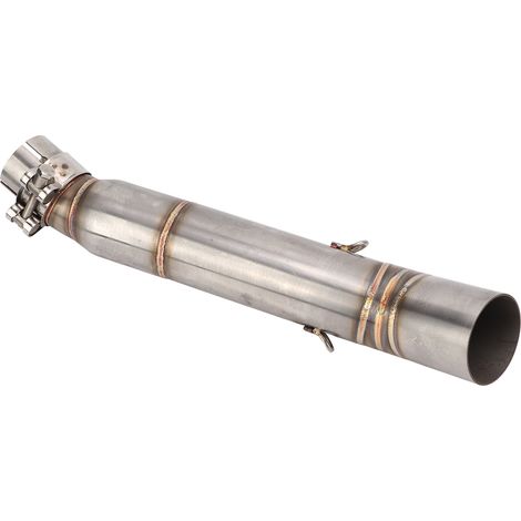 Pot de liaison échappement moto en acier inoxydable, tube intermédiaire de remplacement pour CB300R CBR300 CB300F 2018-2021 (1/5)