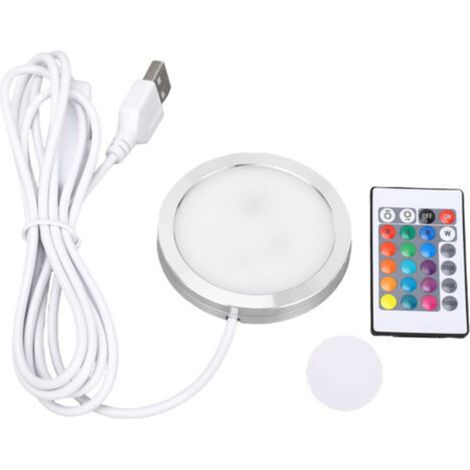 Lampe LED - 16 Couleurs RGB - Luminosité Réglable - Télécommande Incluse - Alimentation USB - Pour Imprimante 3D - Lot de 2 (1/5)