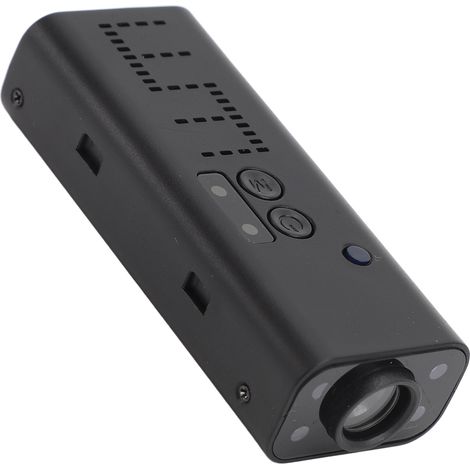 Mini caméra de surveillance de sécurité 1080p grand angle avec vision nocturne, télécommande Wi-Fi sans fil pour la maison et le sport en extérieur (1/5)