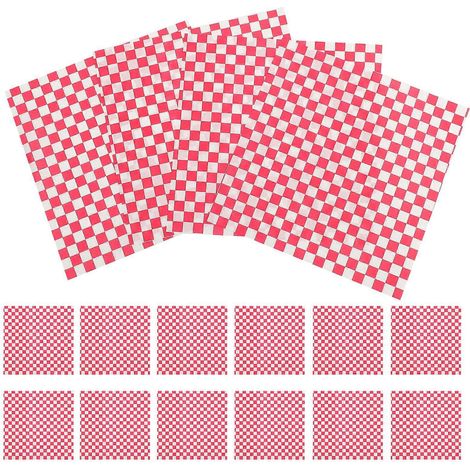 50 Blatt Frischhaltepapier, fettdichtes Papier für Feinkost, Sandwichpapier, Kuchenförmchen-30X30cm (1/3)