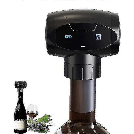 Bouchon à vin électrique sous vide, pompe à vide automatique pour bouteilles de vin, conserve la fraîcheur du vin Chumian-Yvan (1/5)