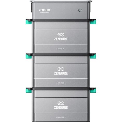 Zendure SolarFlow Ace 1500, Entrée AC 900W, Entrée Solaire 400W, Jusqu'à 1500W Sortie AC, UPS 20 Ms, AVCE 3xAB2000L Batteries