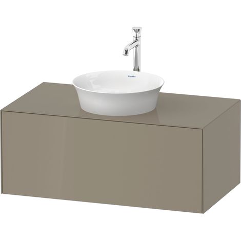 Duravit Tulip blanco, mueble de pared, ancho 1000 x fondo 550mm,