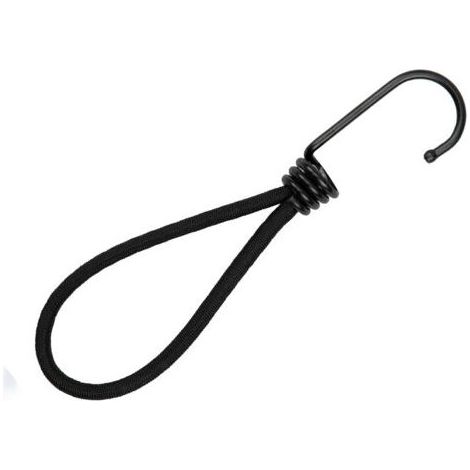 25 Tendeur elastique caoutchouc professionnel avec crochet (Noir 130 mm) pour bâches, Affiches, filets tendeur bâche, sangle élastique, support de bâche, caoutchouc de bâche, tendeur caoutchoucdengyan (1/4)