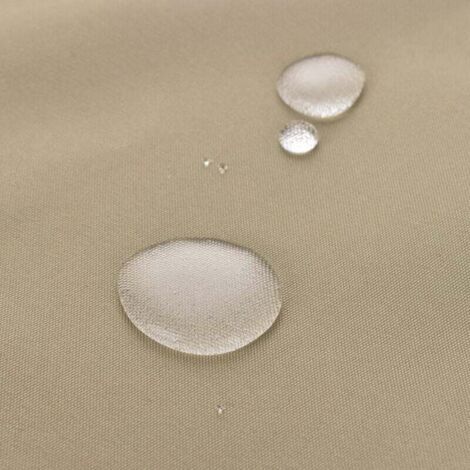 Bâche pare-soleil imperméable en polyester de 3 mètres – résistante aux UV – installation rapide – convient aux cadres en bois, en acier et en aluminium. (1/3)