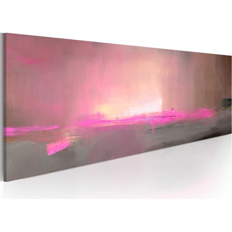 Quadro dipinto - In direzione della luce - 100x40 (1/4)