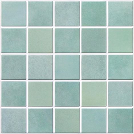 Carrelage Adhesif pour Cuisine,PVC Carre Mat,10 Pieces,Stickers 3D,Carrelage Mural Autocollant, de Cuisine,Credence de Autocollante,Salle de Bain,30 × 30 cm (Vert Sauge) (1/5)