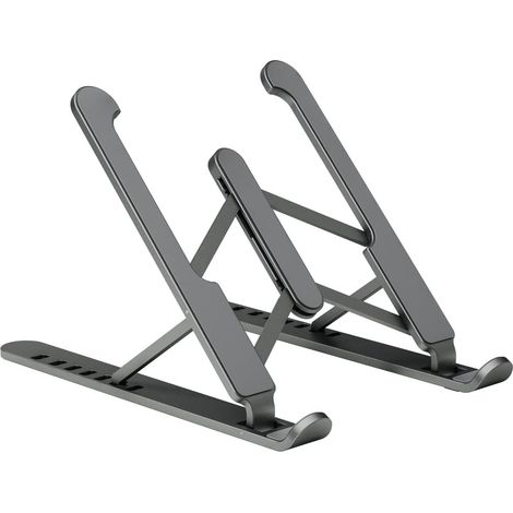 Support réglable pour ordinateur portable/tablette, noir (1/5)