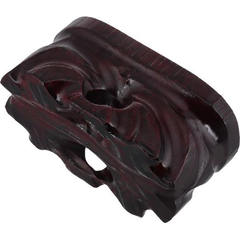 Support Carré En Bois – Base Ronde En Bois Pour Vase Bonsaï Et Aquarium – Piédestal Artistique