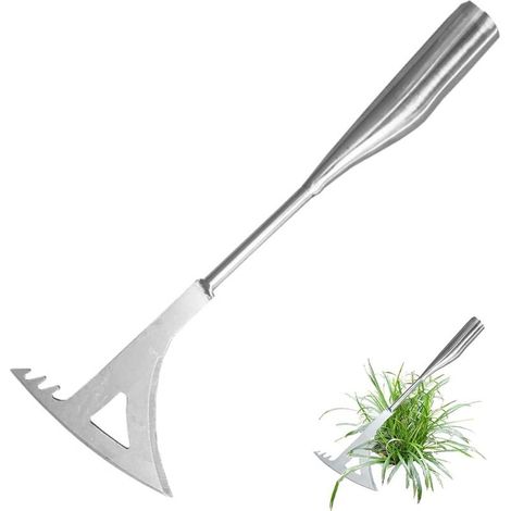 Outil de sarchiateur pour crêpes de Patio, Outil de sarchiateur manuel de jardinage - Outil de désherbage de jardinage Outil multifonctionnel pour éradiquer l', (1/5)