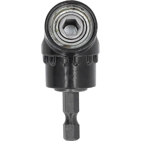 Perceuse à angle droit, adaptateur coudé porte-embout, attache 1/4 pouce hexagonale, accessoire pour vissage en espace restreint (1/5)