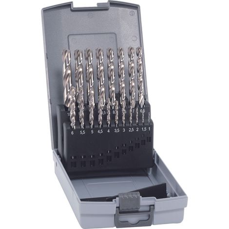 Alpen Bohrer Kassette HSS Cobalt KP 19 19tlg 1,0 - 10,0 x 0,5 mm 102219100 (1/3)