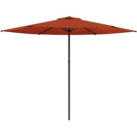 Parasol de jardin 300 x 300 cm Polyester Rectangulaire vidaXL