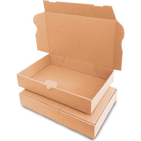 Karton 240x160x45 mm MB 3 BRAUN - 50 Stück