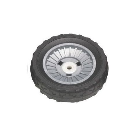 1111278401 – Roue avant tondeuse – Largeur 200mm – Compatible modèles Stiga Collector et Turbo – Pour terrains accidentés