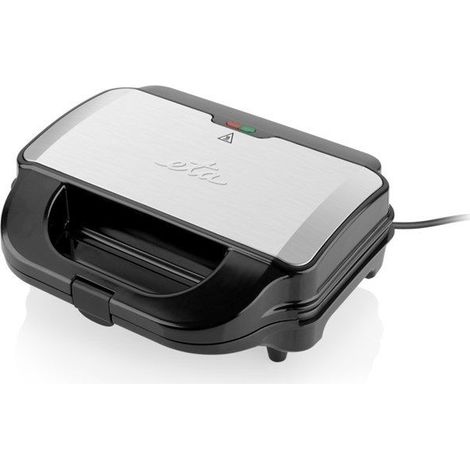 ETA Sorento Grilleur à Sandwiches Noir et Acier Inoxydable
