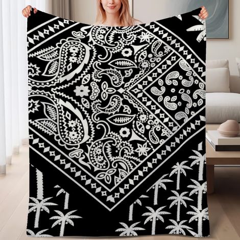 Couverture de lit en polaire, couverture légère et cosy en microfibre pour le printemps, décoration intérieure, cadeau pour femmes et hommes, 6080 pouces (1/4)