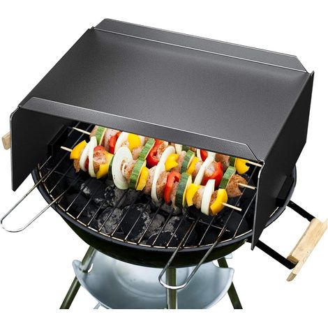 Diffuseur de tir de chaleur pour barbecue - Pièce de rechange en acier inoxydable pour barbecue - Accessoires de barbecue Même solution de chauffage alimentaire pour restaurant, pique-nique