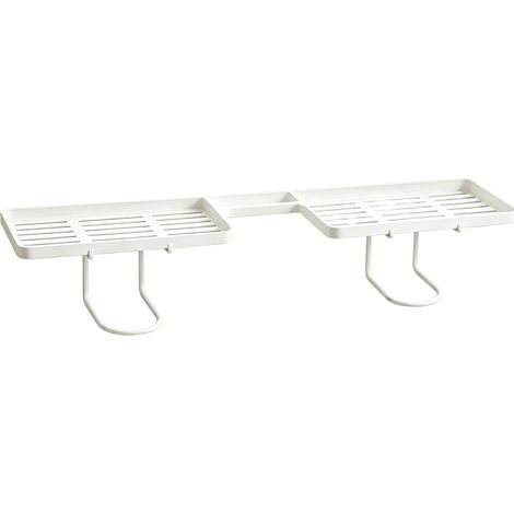 Support Évier Cuisine Rangement Gain de Place sans Perçage Support de Rangement Vasque Maison, Salle De Bain Utilisation Intérieure Comptoir, Coin Brosses À Dents , Cosmétiques (1/5)