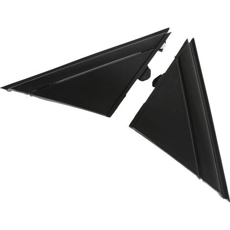 Couvercle Triangle Pour Rétroviseur De Porte - ABS Haute Résistance - Compatible Fiat 500 2012 À 2017 - Lot De 2 (1/5)