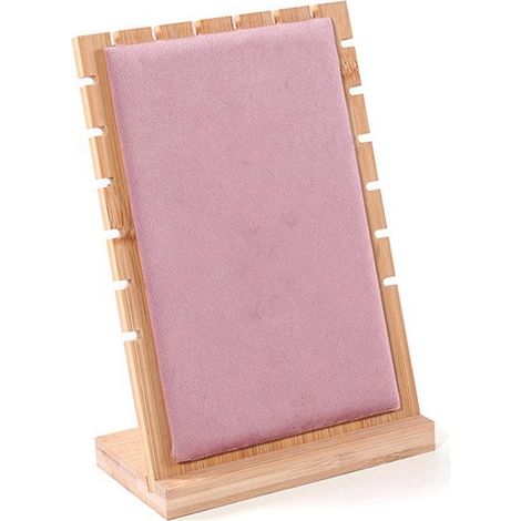 Présentoir à bijoux pour bracelets et pendentifs, étagère de rangement pour colliers, présentoir à bijoux, plateau d'exposition pour accessoires de bijoux (1/5)