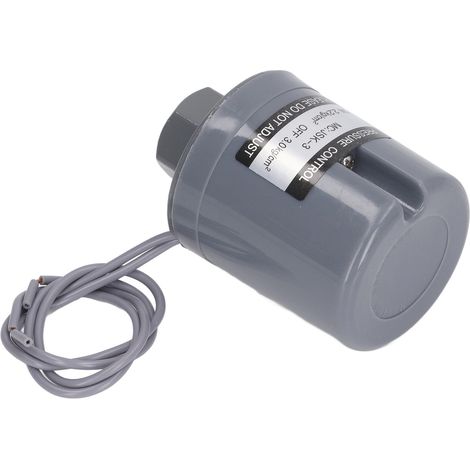 Druckschalter für automatische Wasserpumpe, einstellbarer Kontakt, selbstansaugender Überdruckregler, G3/8-Innengewindeanschluss, 220–240 V (1/5)