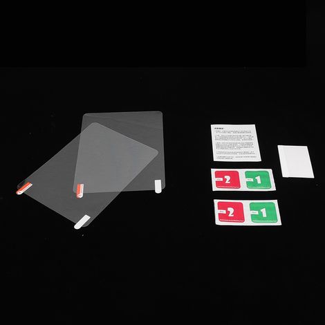 Film de Protection Rectangulaire Transparent pour Rétroviseur Latéral - 2 Pièces, Anti-Buée et Imperméable, 150 x 200 mm (1/4)