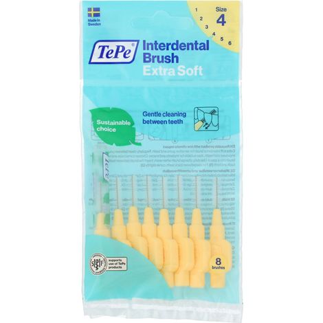 Spazzolini interdentali TePe ExtraSoft da 0,7 mm, 8 pezzi