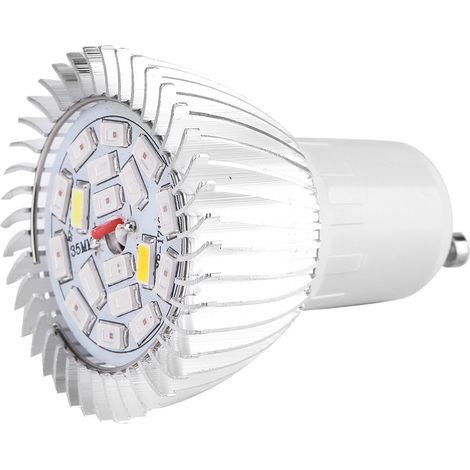 Eosnow Volles Spektrum 18W 18 LED Wachsen leichte Blütenpflanze Hydroponik -Wachstumsbirne (GU10)