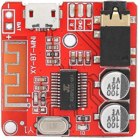 Carte décodeur Bluetooth 4.1 XYBTMini, amplificateur de haut-parleur de voiture MP3 sans perte, module intelligent modifié WHBYV (1/4)
