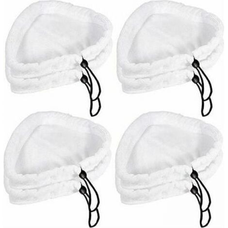 (8pcs)Steam Mop Replacement Cloth Washable Microfiber Replacement Cloth Triangle Steam Mop Cloth Replacement Set for Steam Mop (1/5)