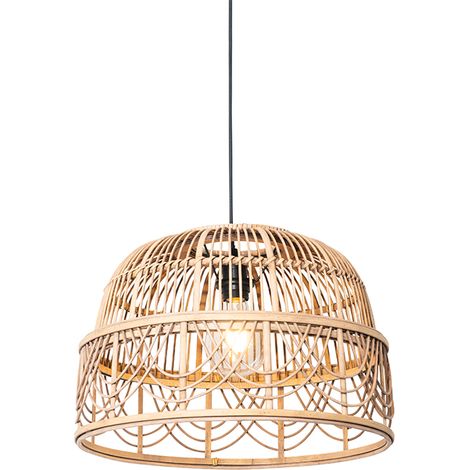Orientalische Hängelampe Rattan 49 cm - Michelle