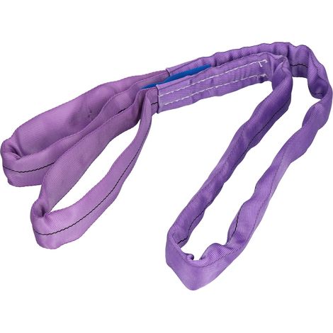 Élingue souple en sangle, 1 tonne, accessoires d'élingue PES pour le transport et la construction, 5 mètres (1/5)