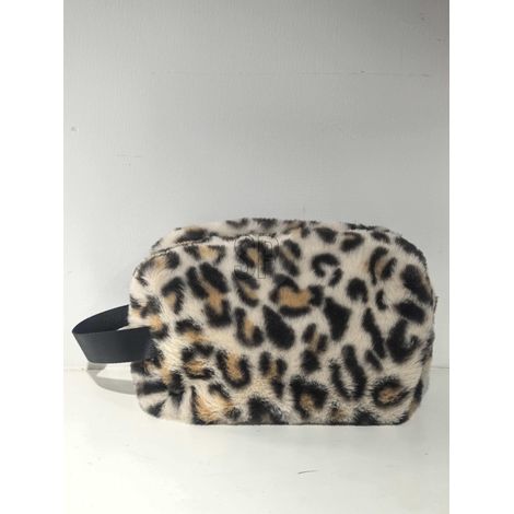 Borsa leopardata 20 x 12 cm marrone PERAGA CHRISTMAS